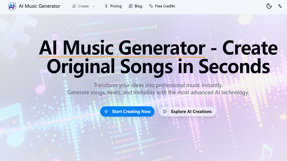 AI Music Generator Online screenshot