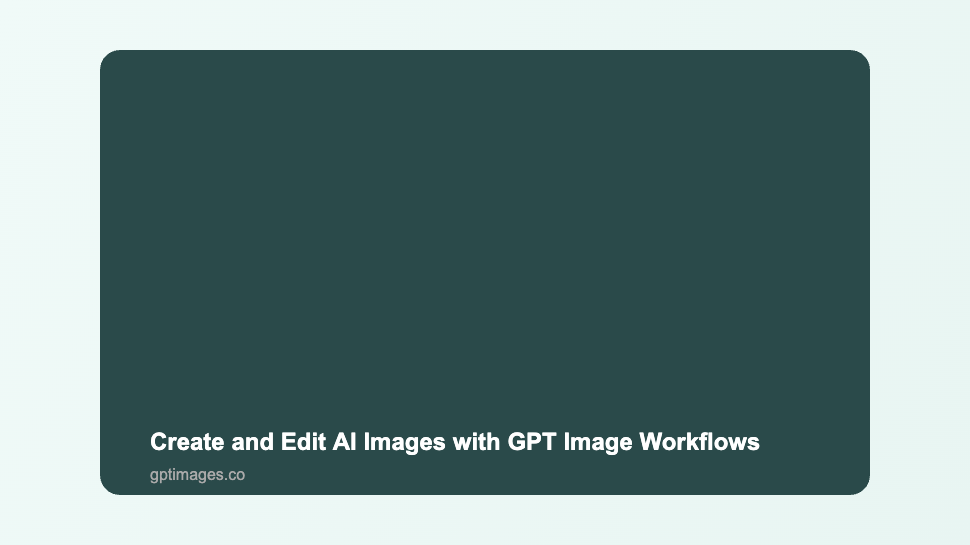 GPT Images screenshot