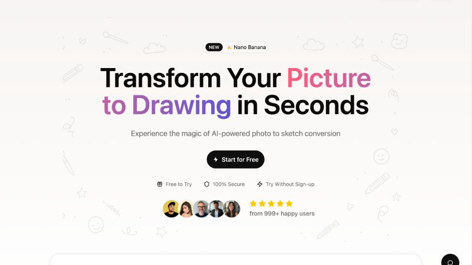 Picture to Drawing screenshot