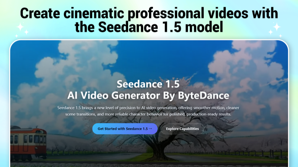 Seedance 15 screenshot
