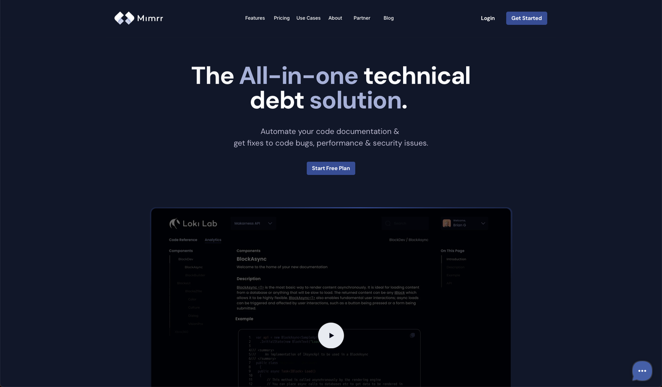 Mimrr screenshot
