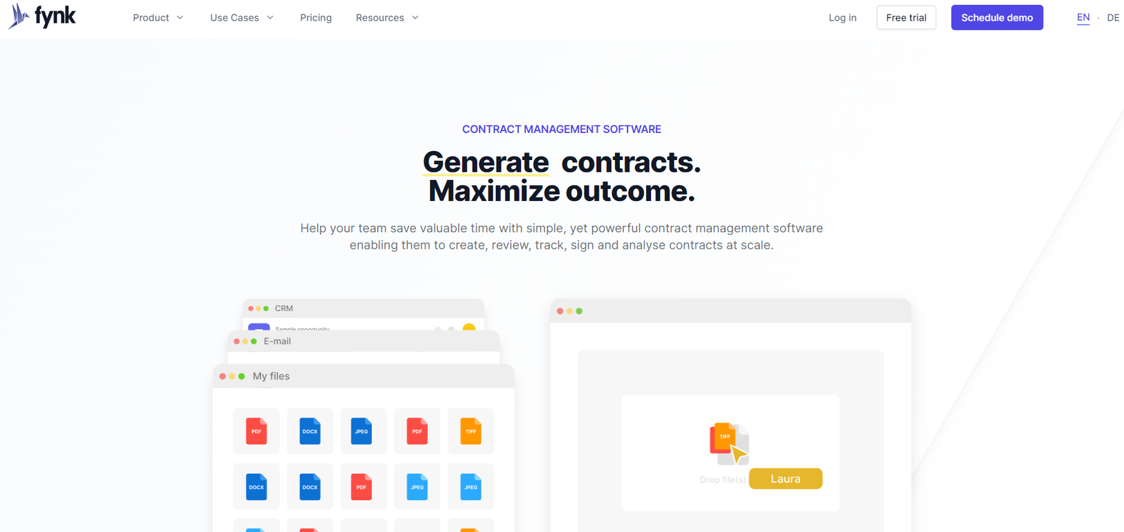 Fynk screenshot