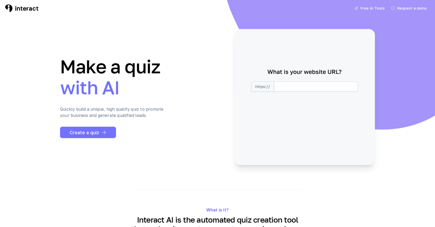 Interact screenshot