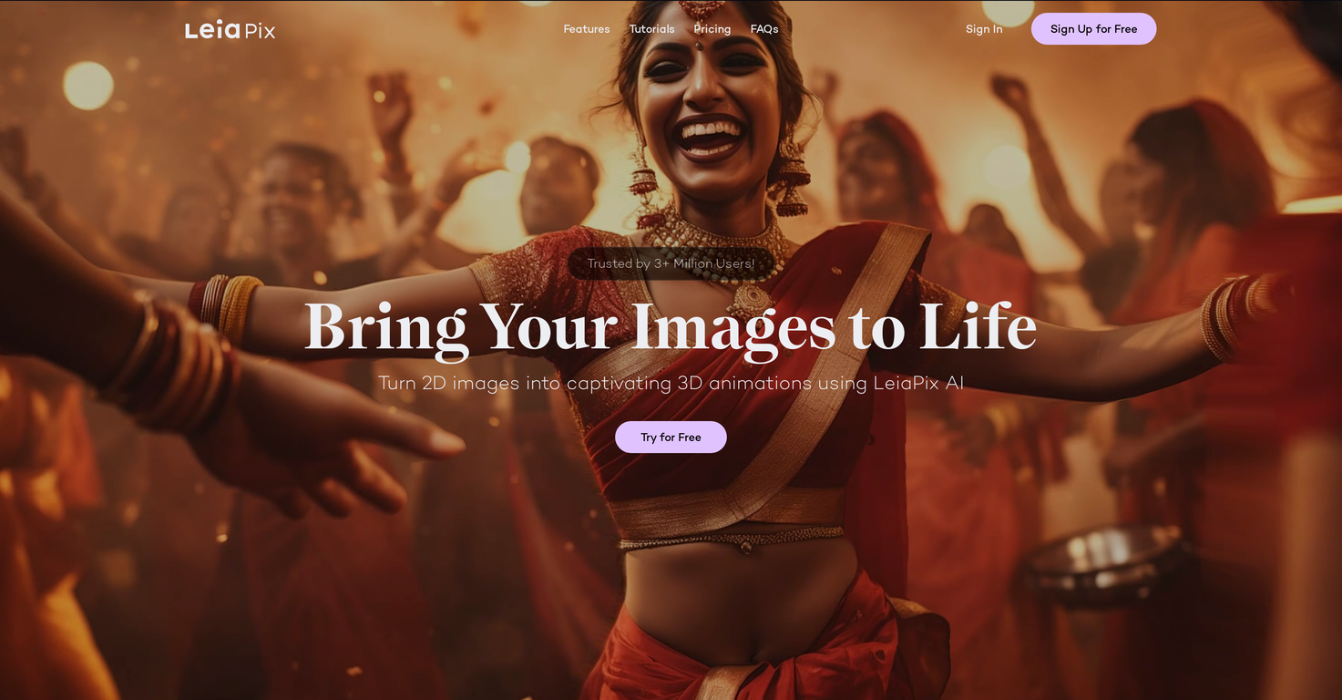 LeiaPix screenshot