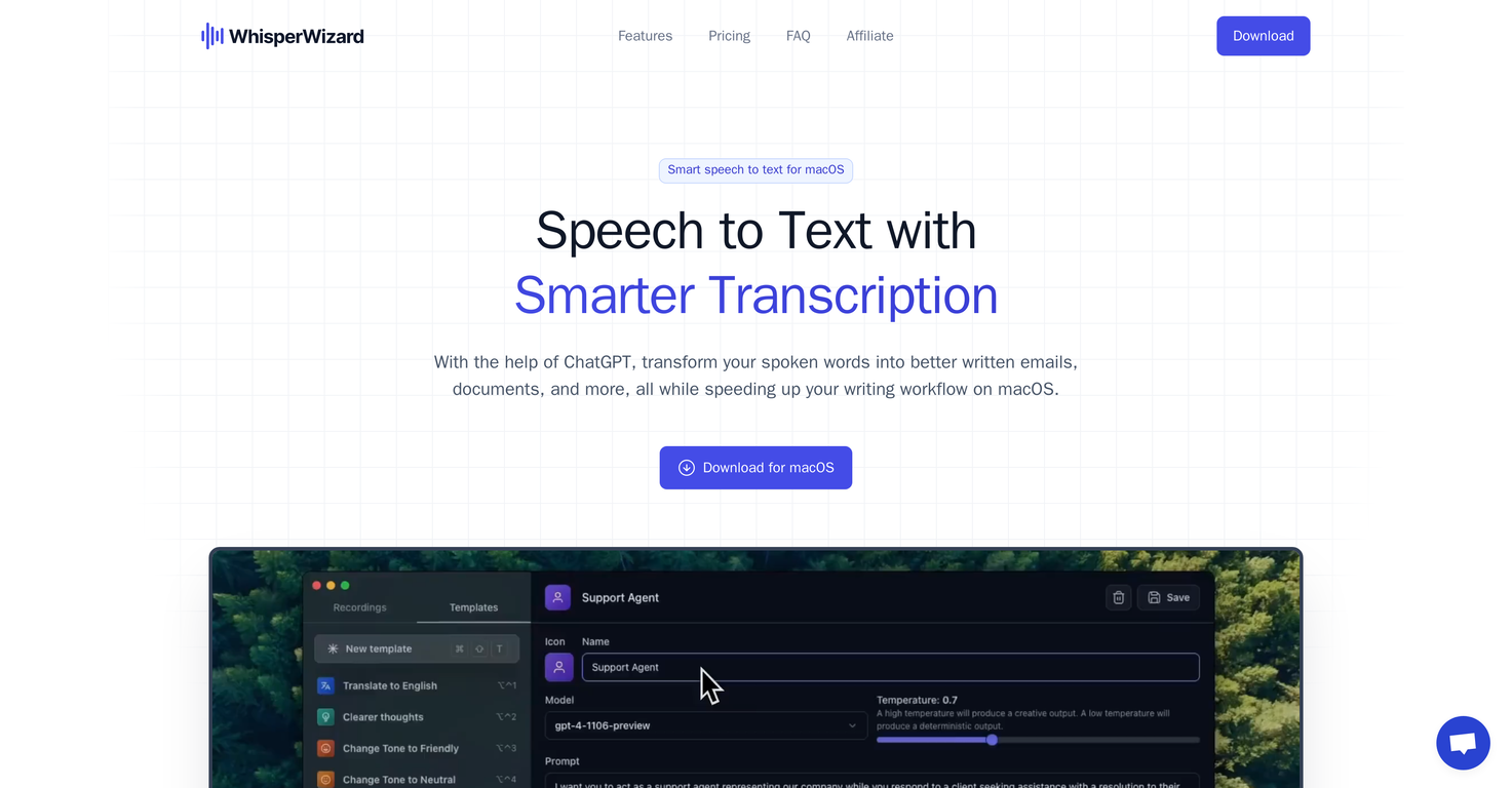WhisperWizard screenshot