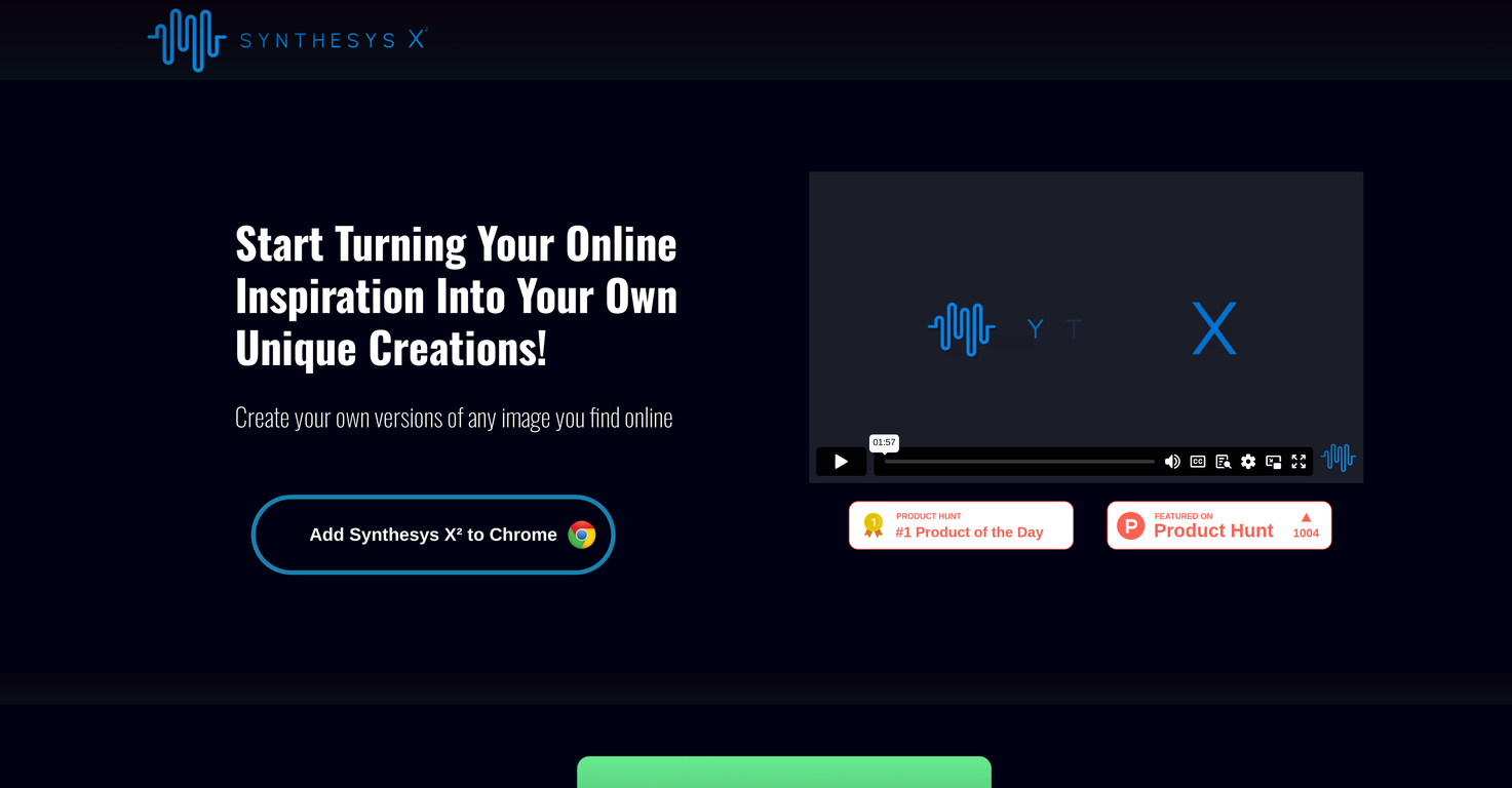 Synthesys X screenshot