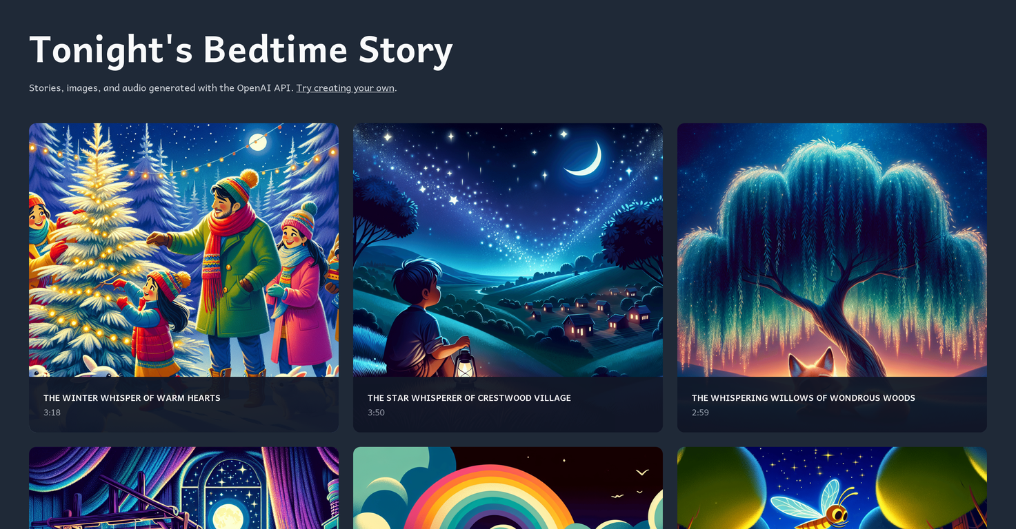 Tonight's Bedtime Story screenshot