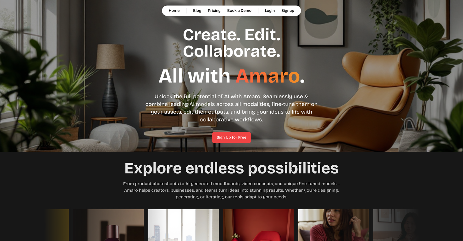 Amaro screenshot