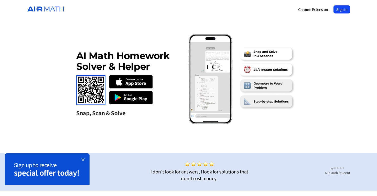 AI:R MATH screenshot