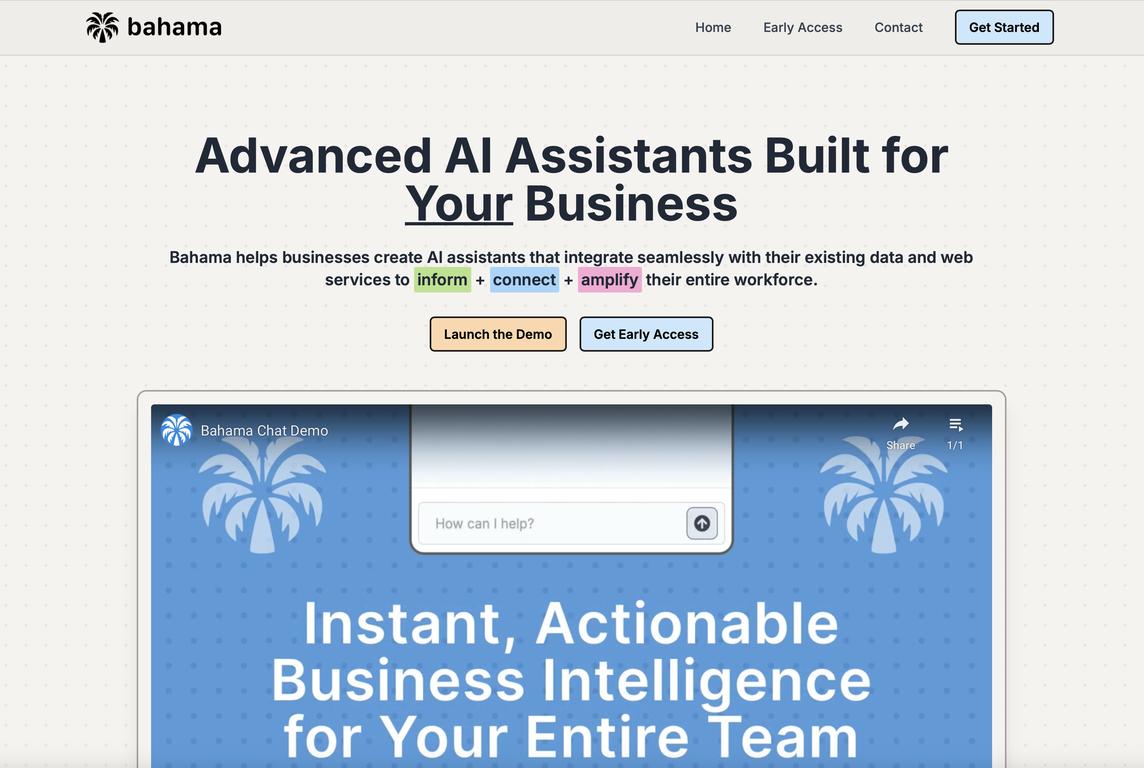 Bahama screenshot