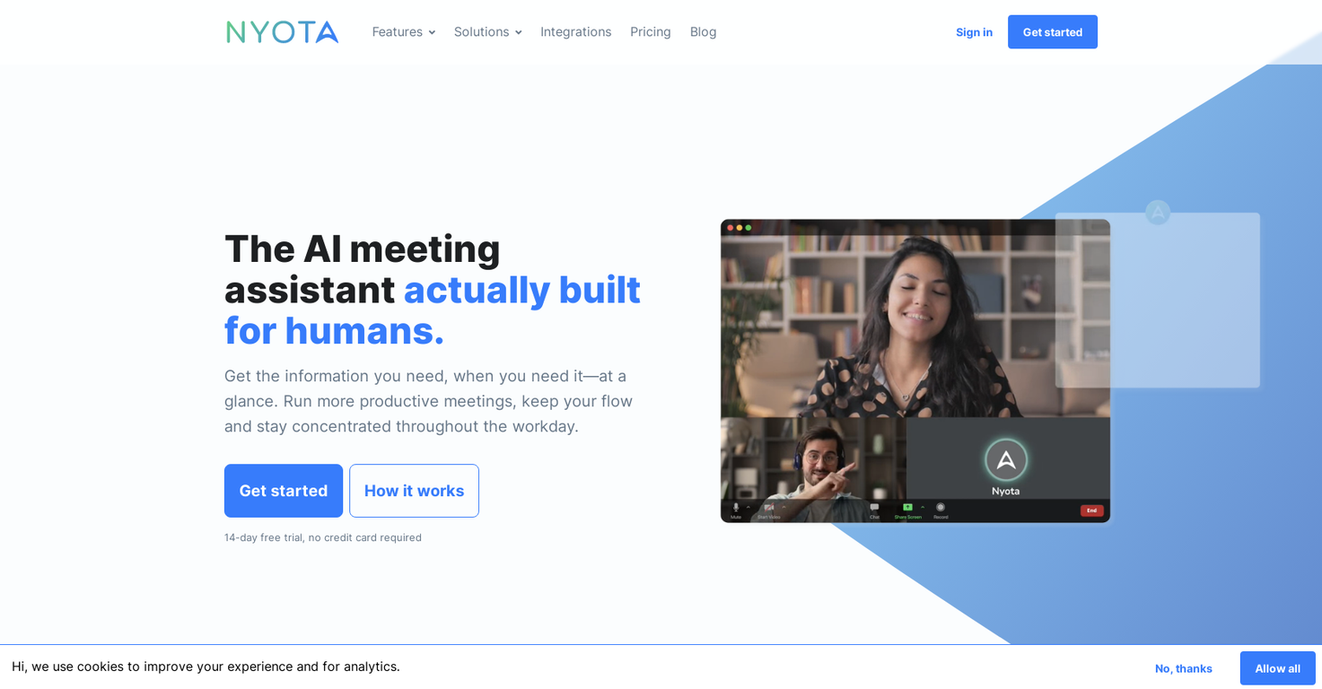 Nyota screenshot