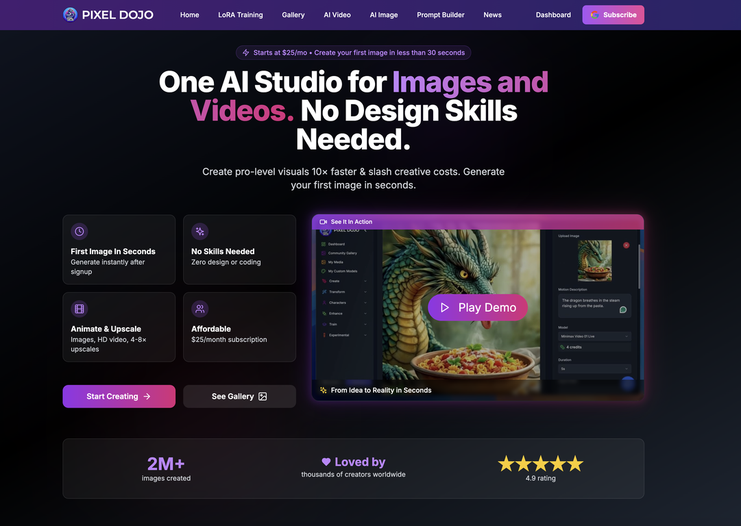 Pixel Dojo screenshot
