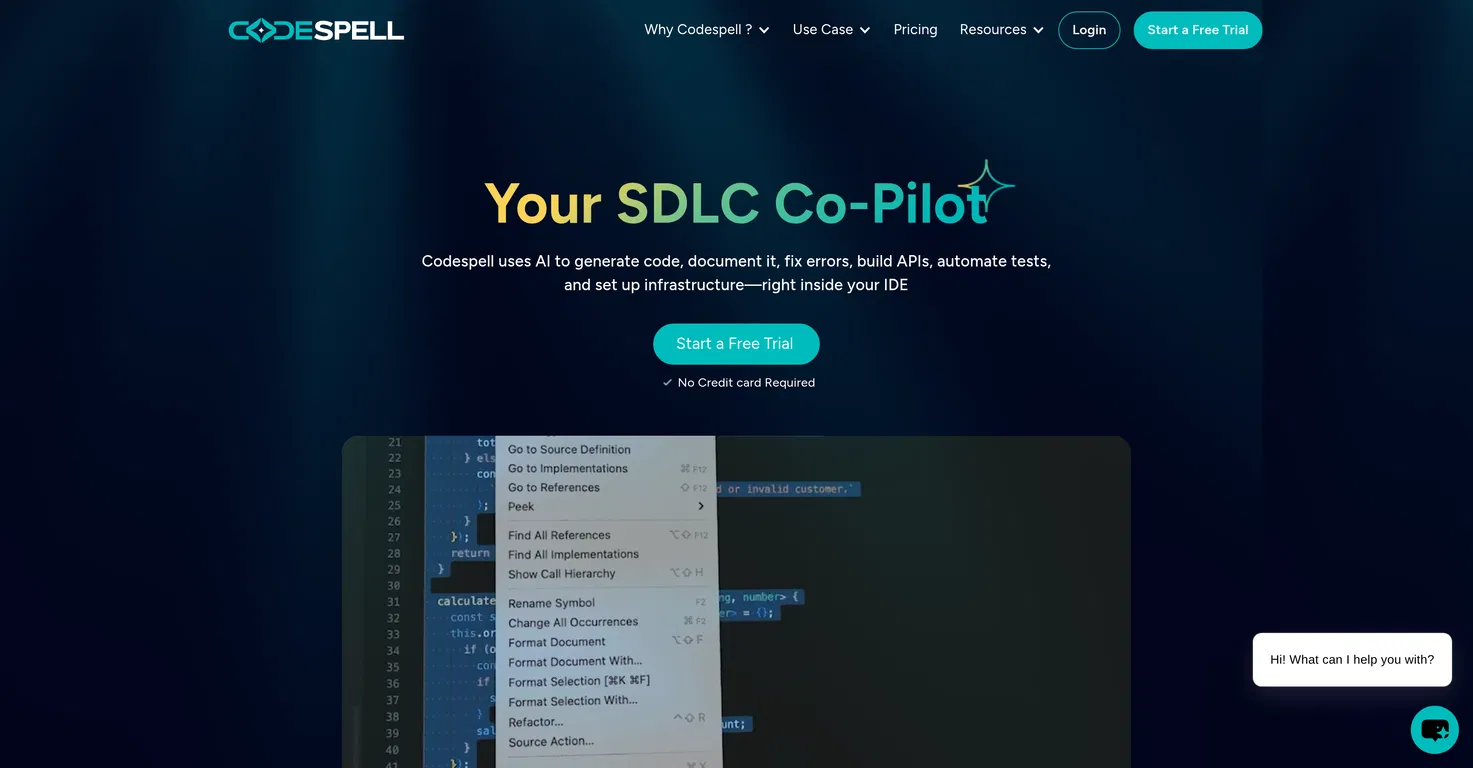Codespell screenshot