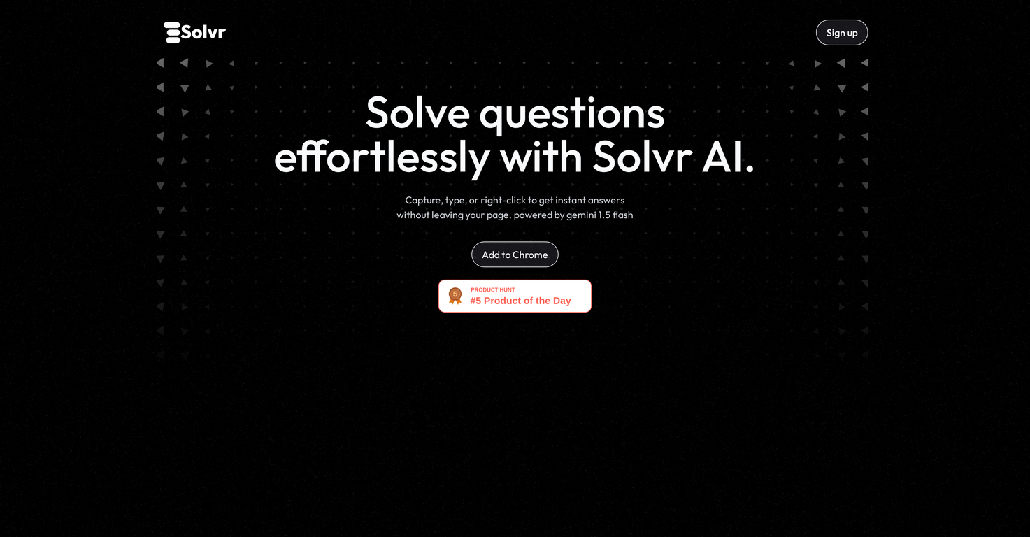 Solvr screenshot