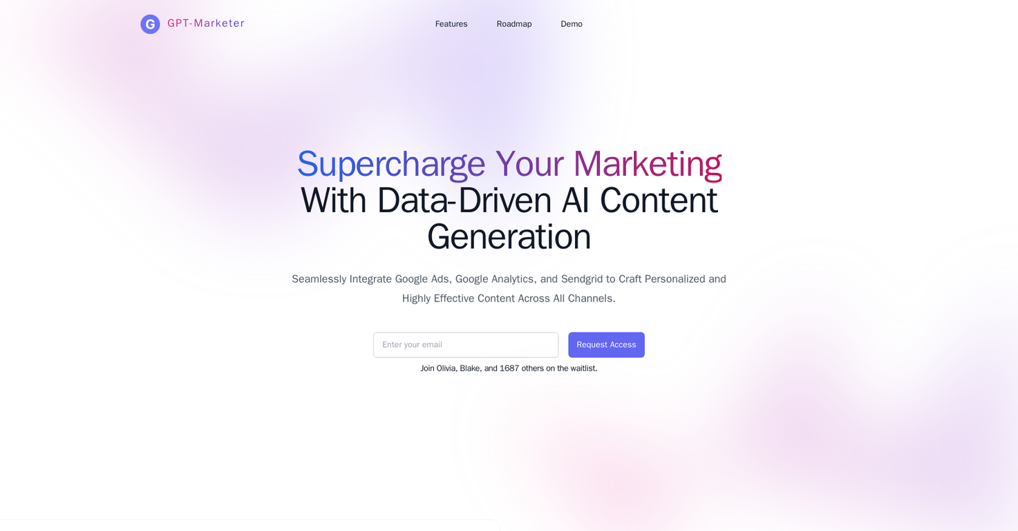 GPT-Marketer screenshot