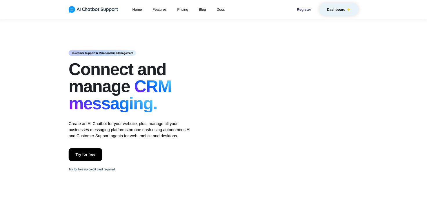 AI Chatbot Support screenshot