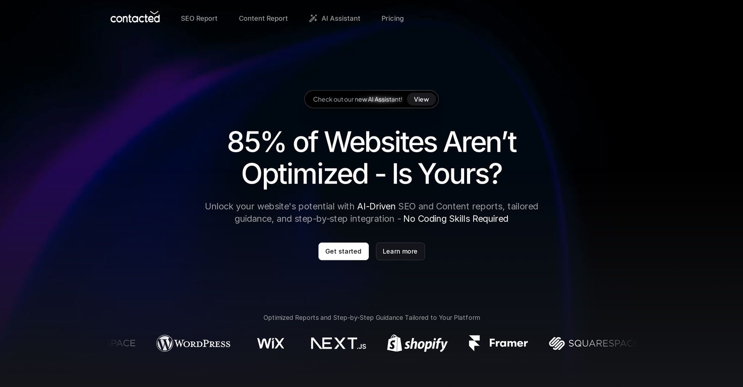 Contacted.io screenshot