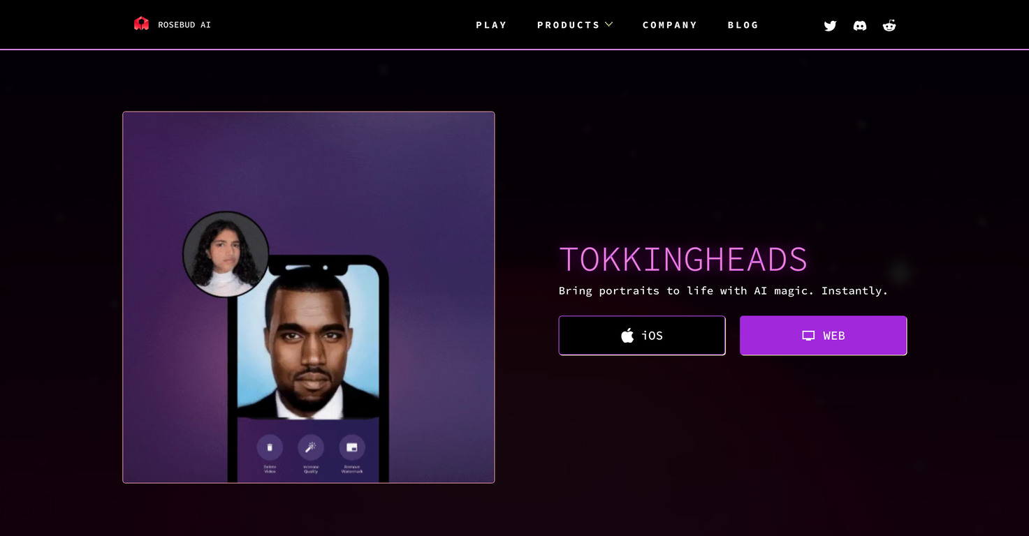 TokkingHeads screenshot