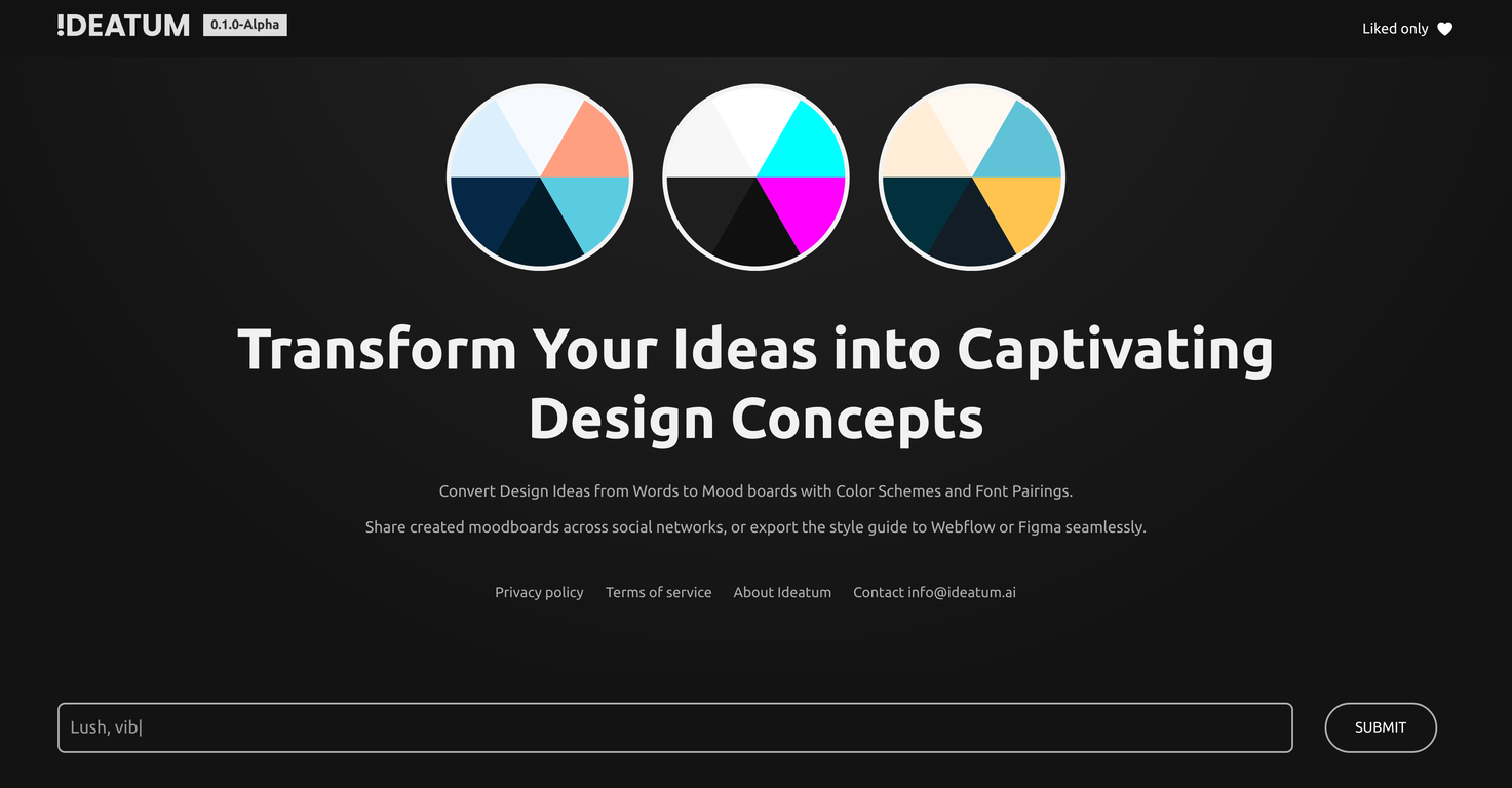 Ideatum screenshot