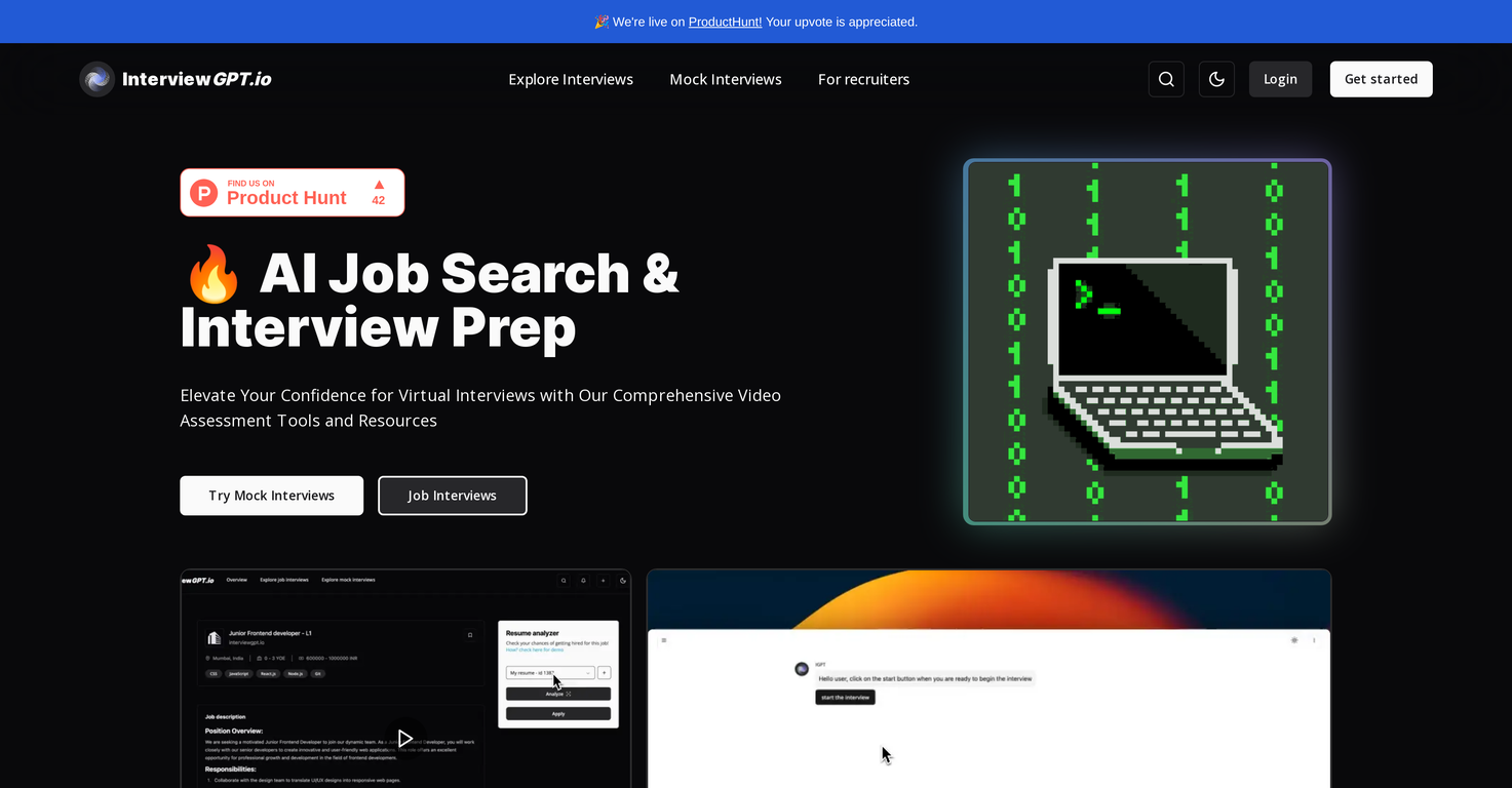 InterviewGPT.io screenshot
