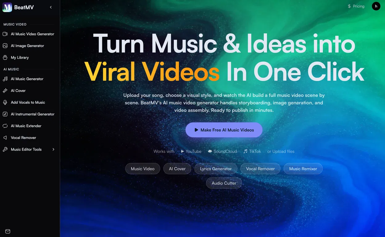 BeatMV screenshot