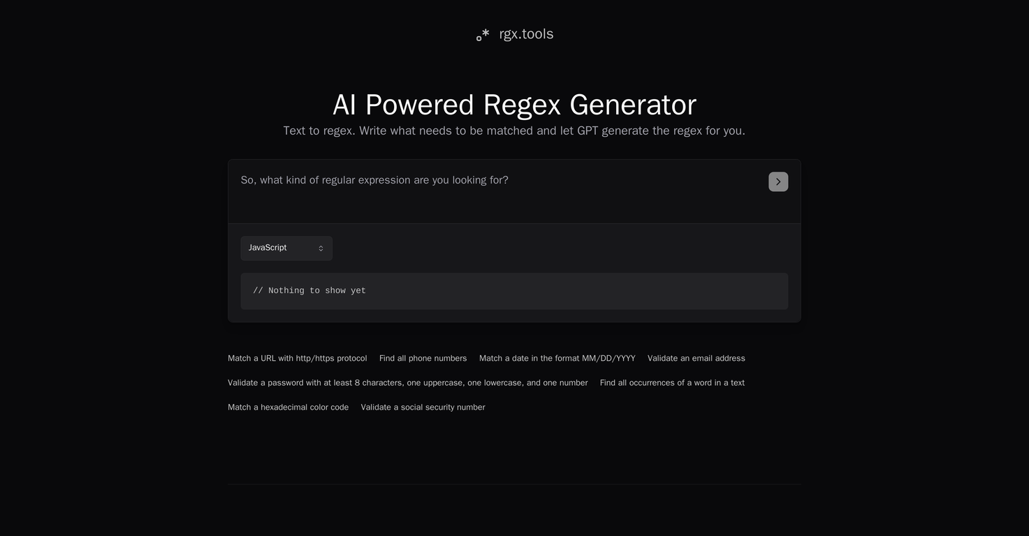 RGX Tools screenshot