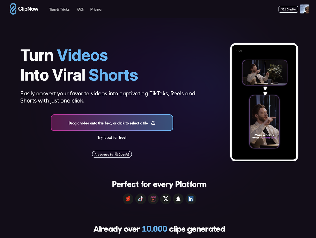 ClipNow screenshot