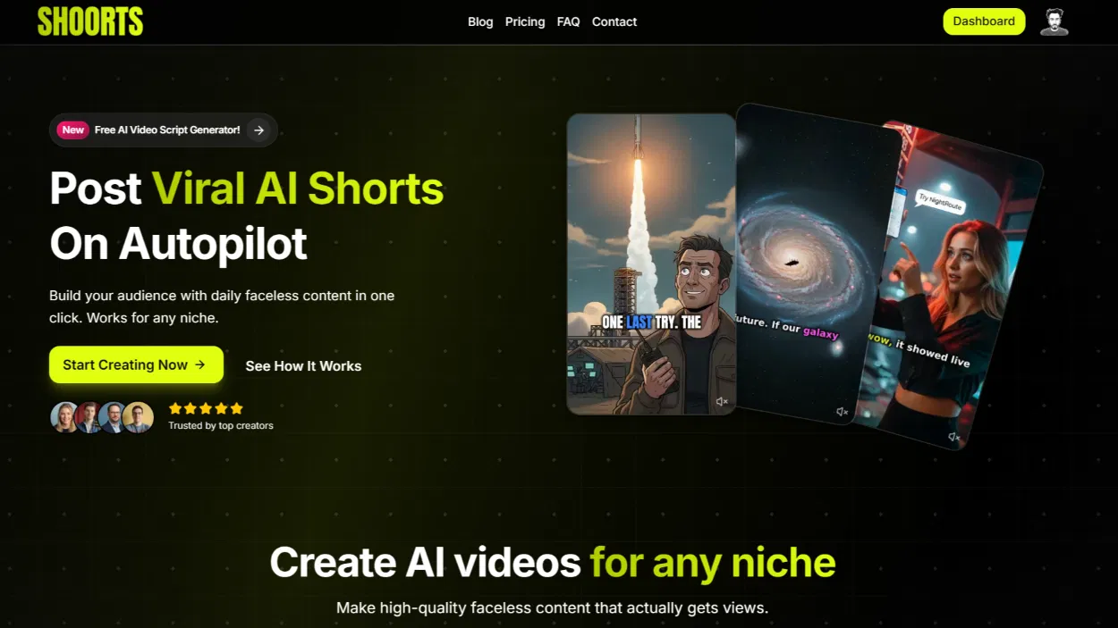Shoorts screenshot