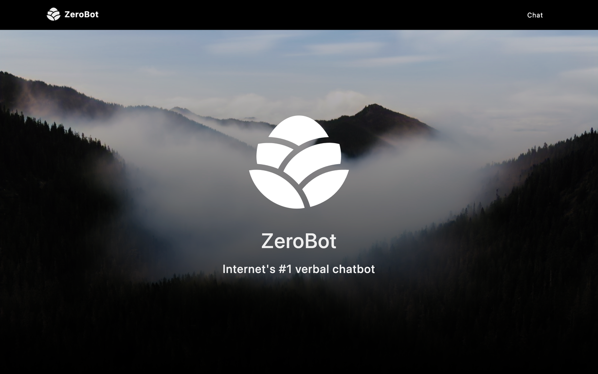 Zerobot screenshot