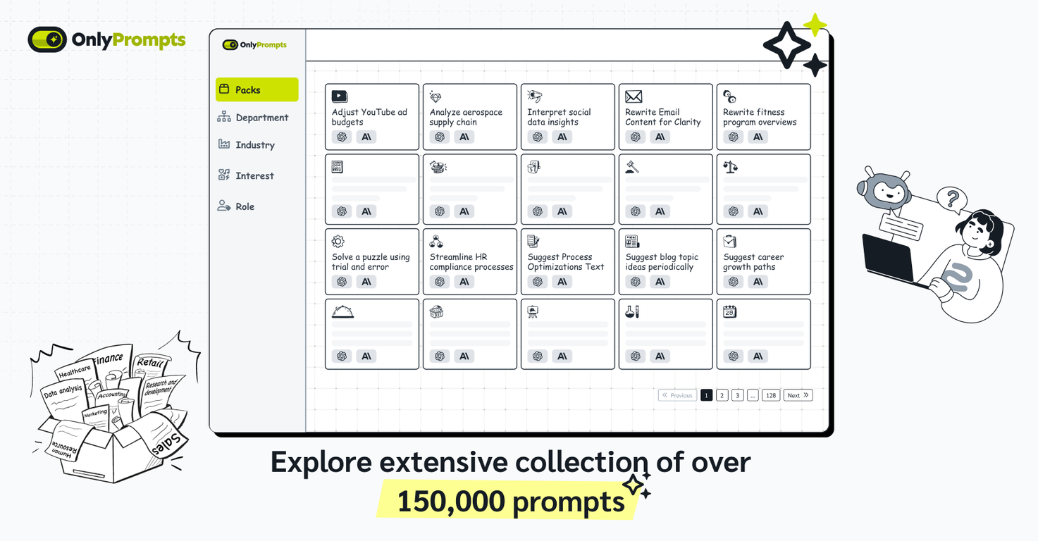 OnlyPrompts screenshot