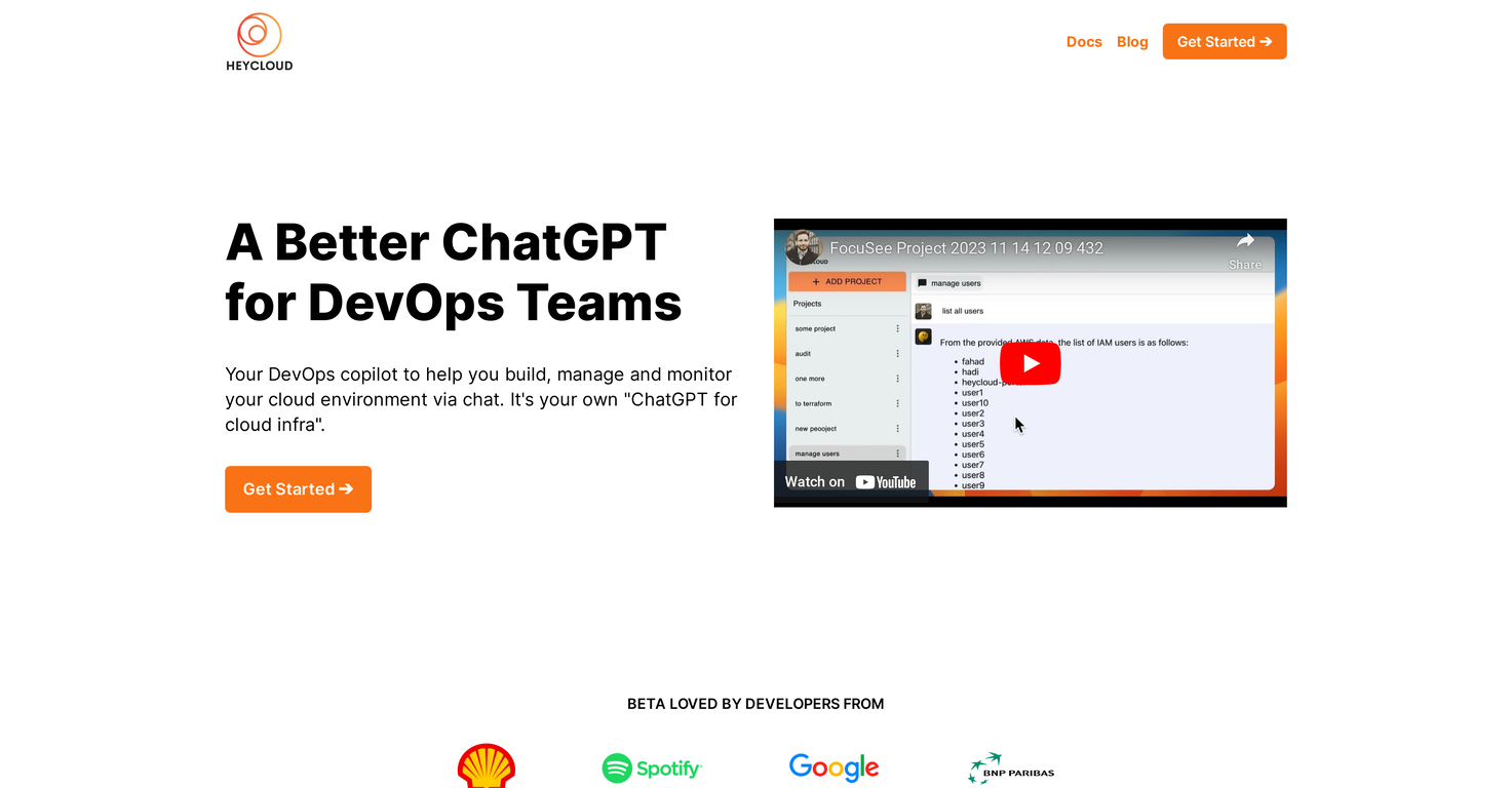 HeyCloud screenshot