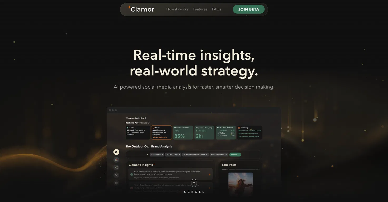 Clamor screenshot