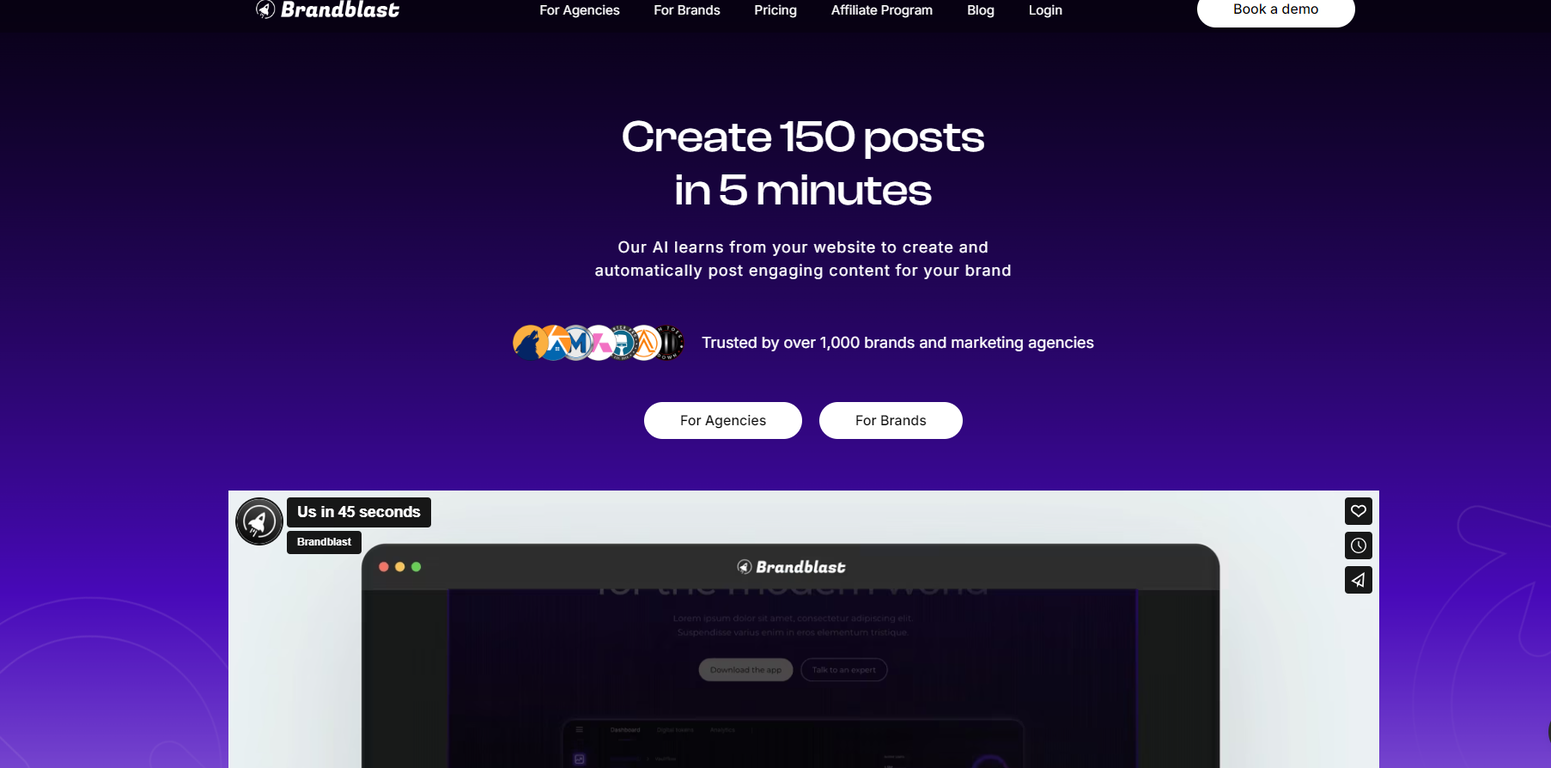 Brandblast screenshot