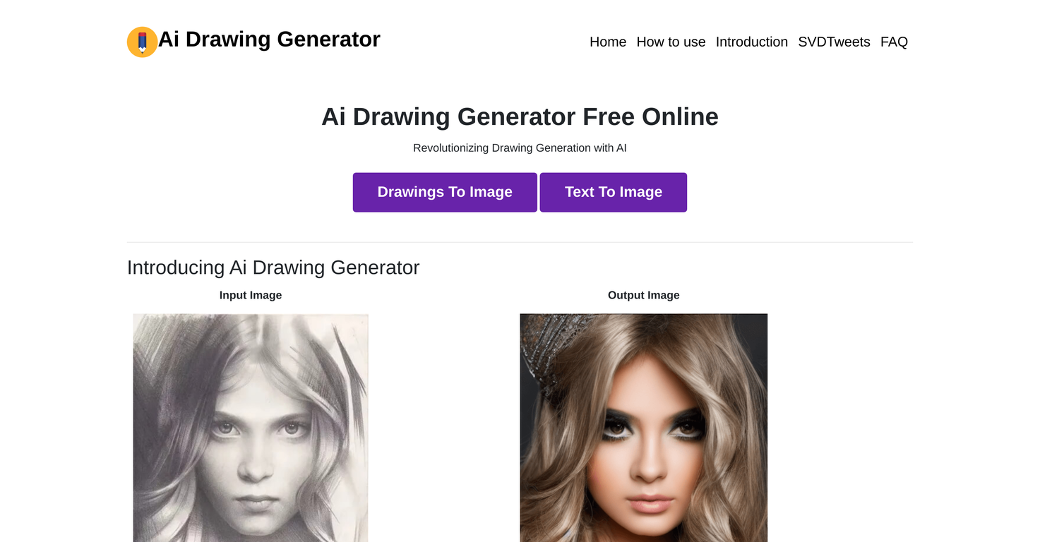 AI Drawing Generator screenshot