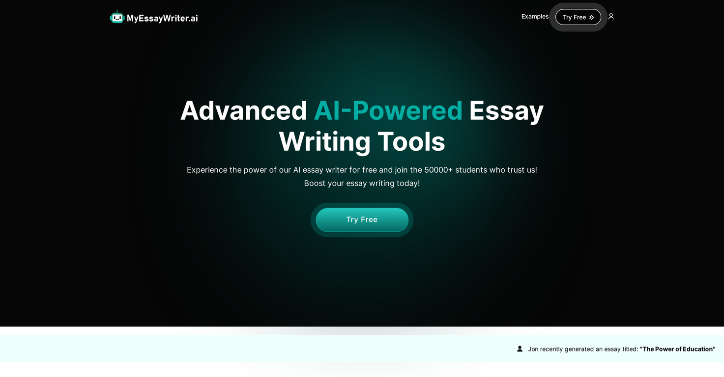 MyEssayWriter screenshot
