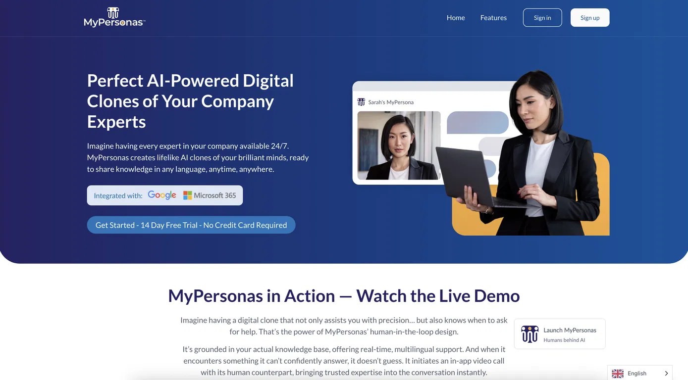MyPersonas screenshot