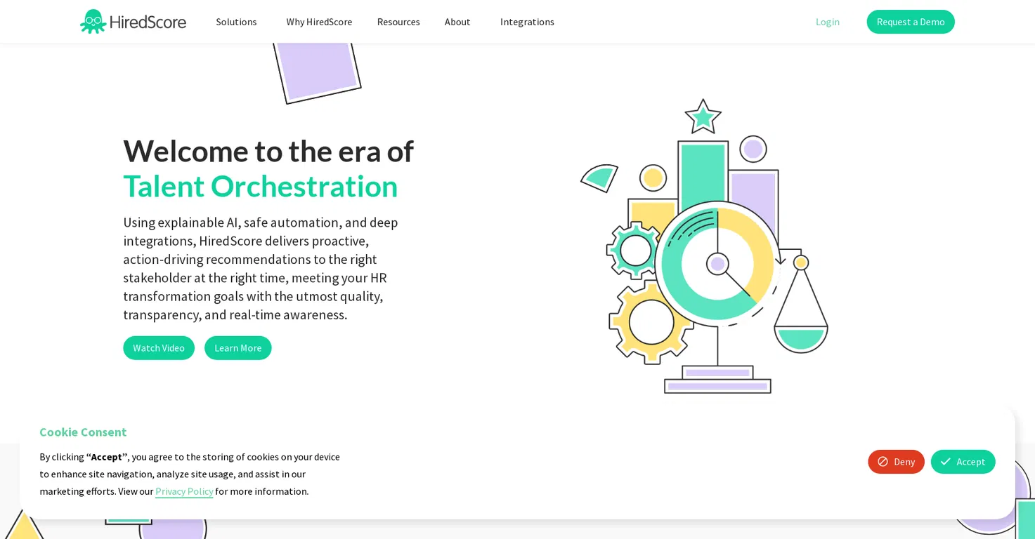 HiredScore screenshot