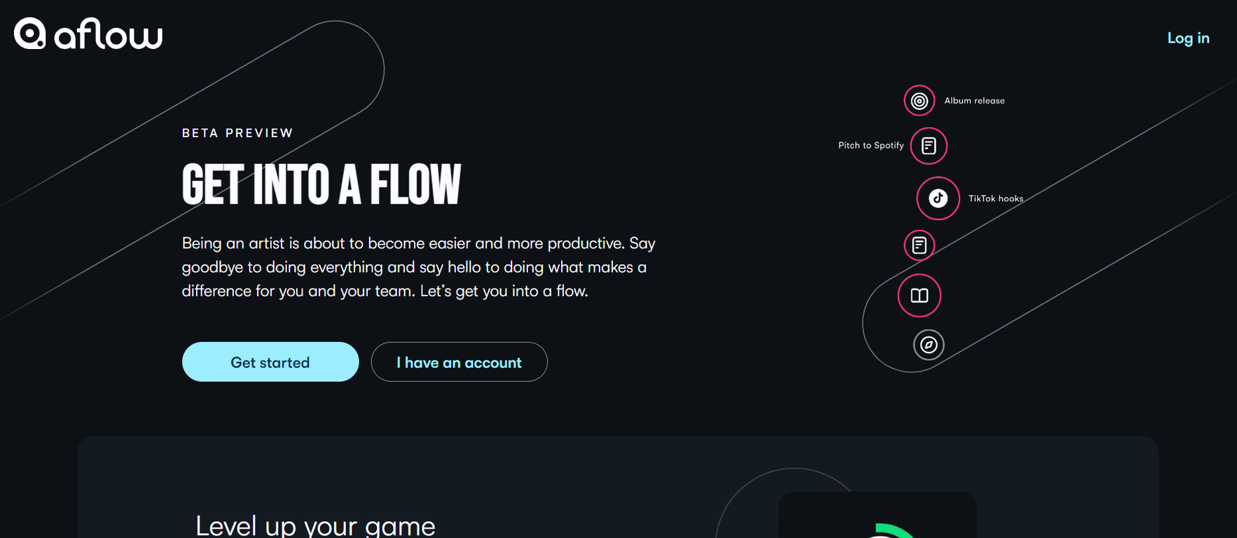 Aflow screenshot