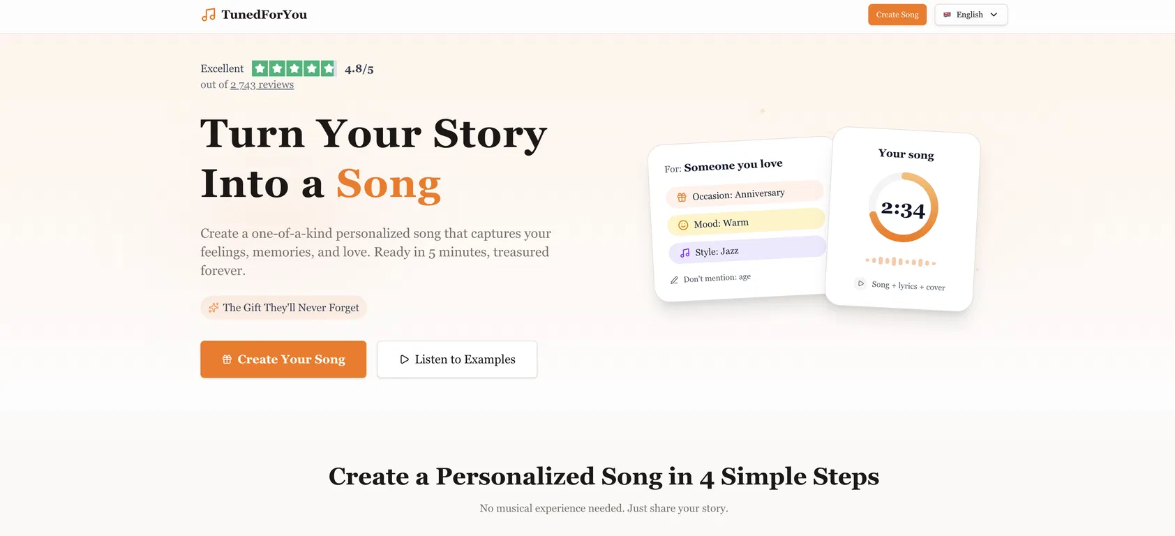 TunedForYou screenshot