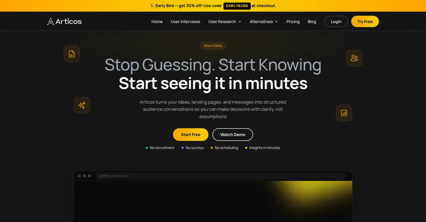 Articos screenshot
