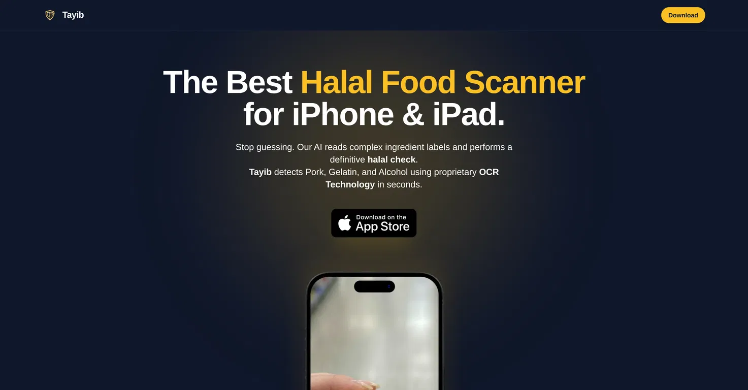 Tayib screenshot