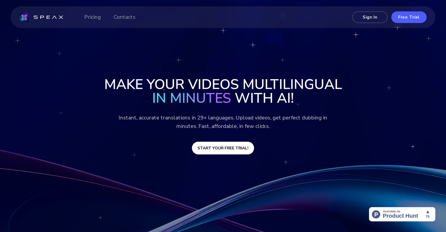 SPEAX screenshot