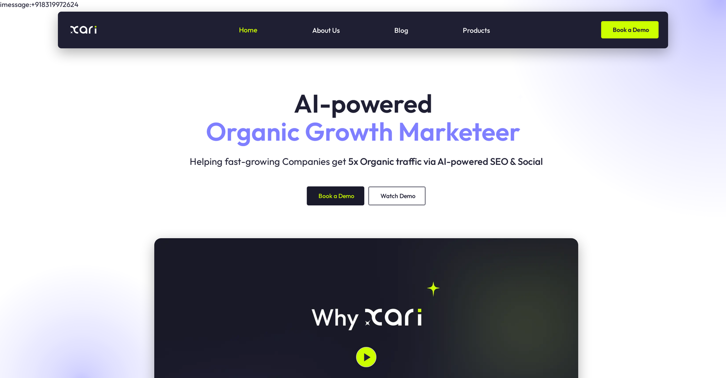 Xari screenshot