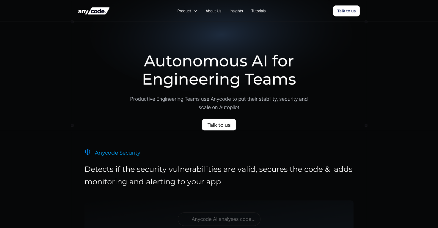 Anycode AI screenshot