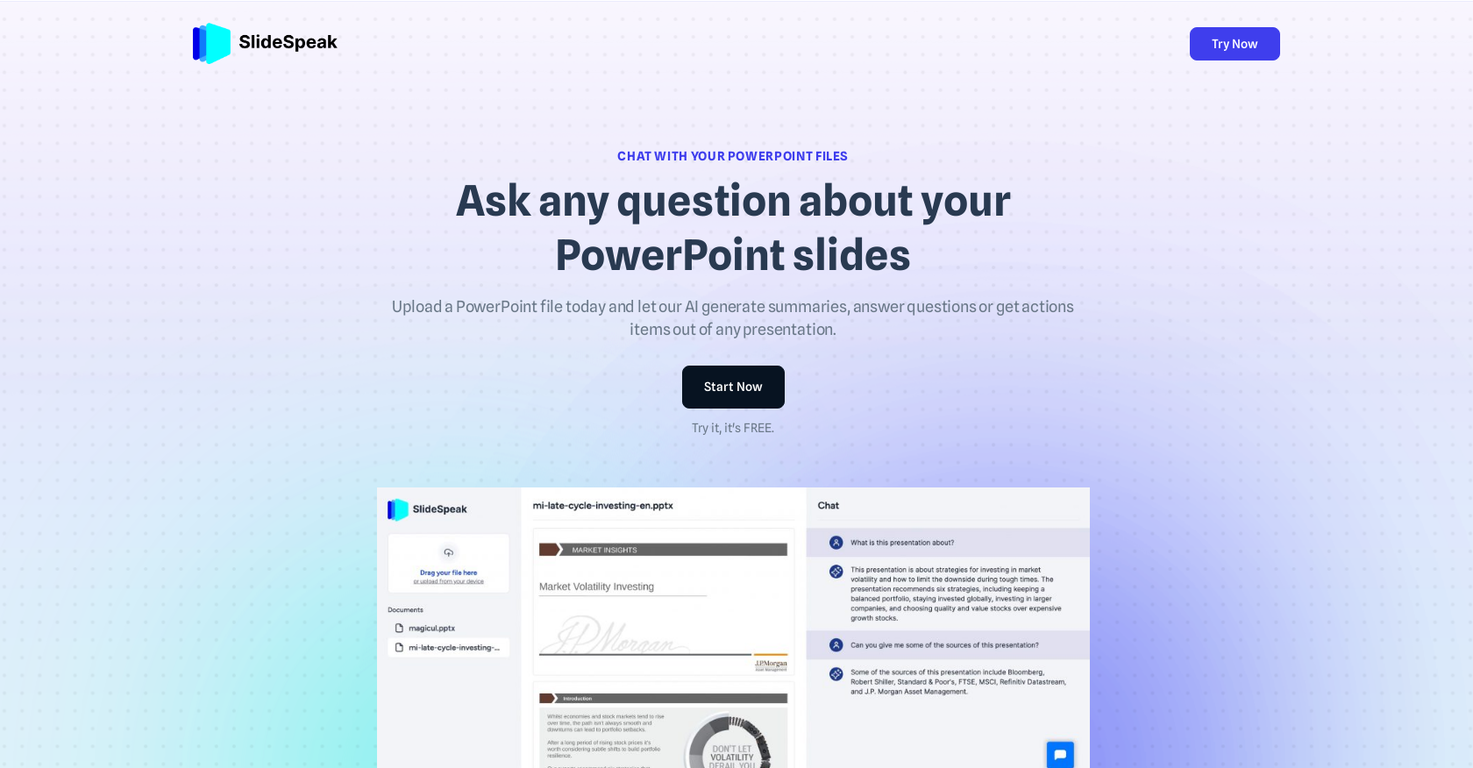 SlideSpeak screenshot