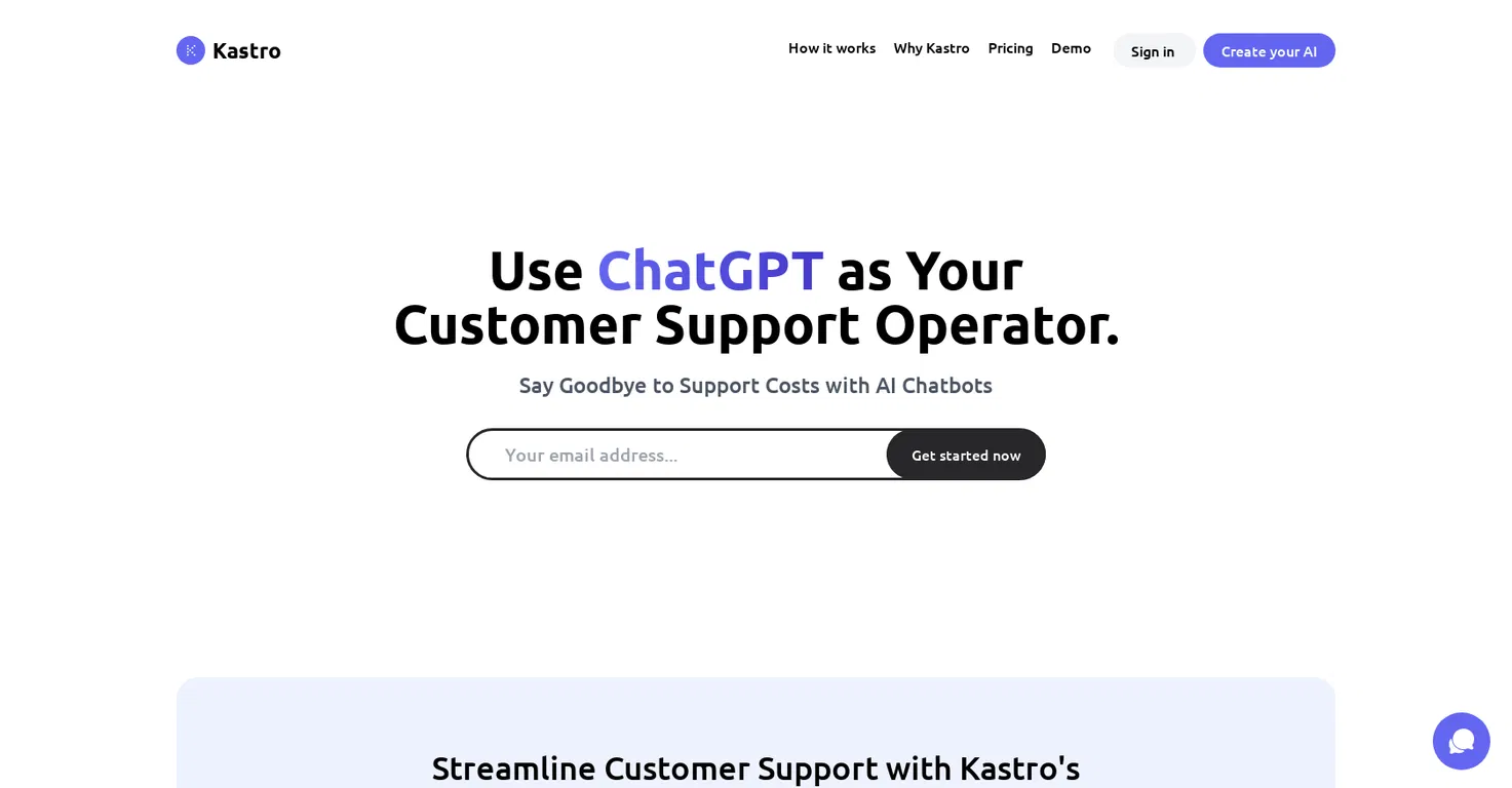 Kastro Chat screenshot