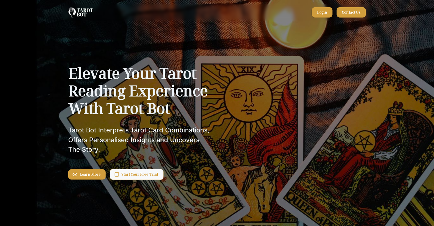 TarotBot screenshot