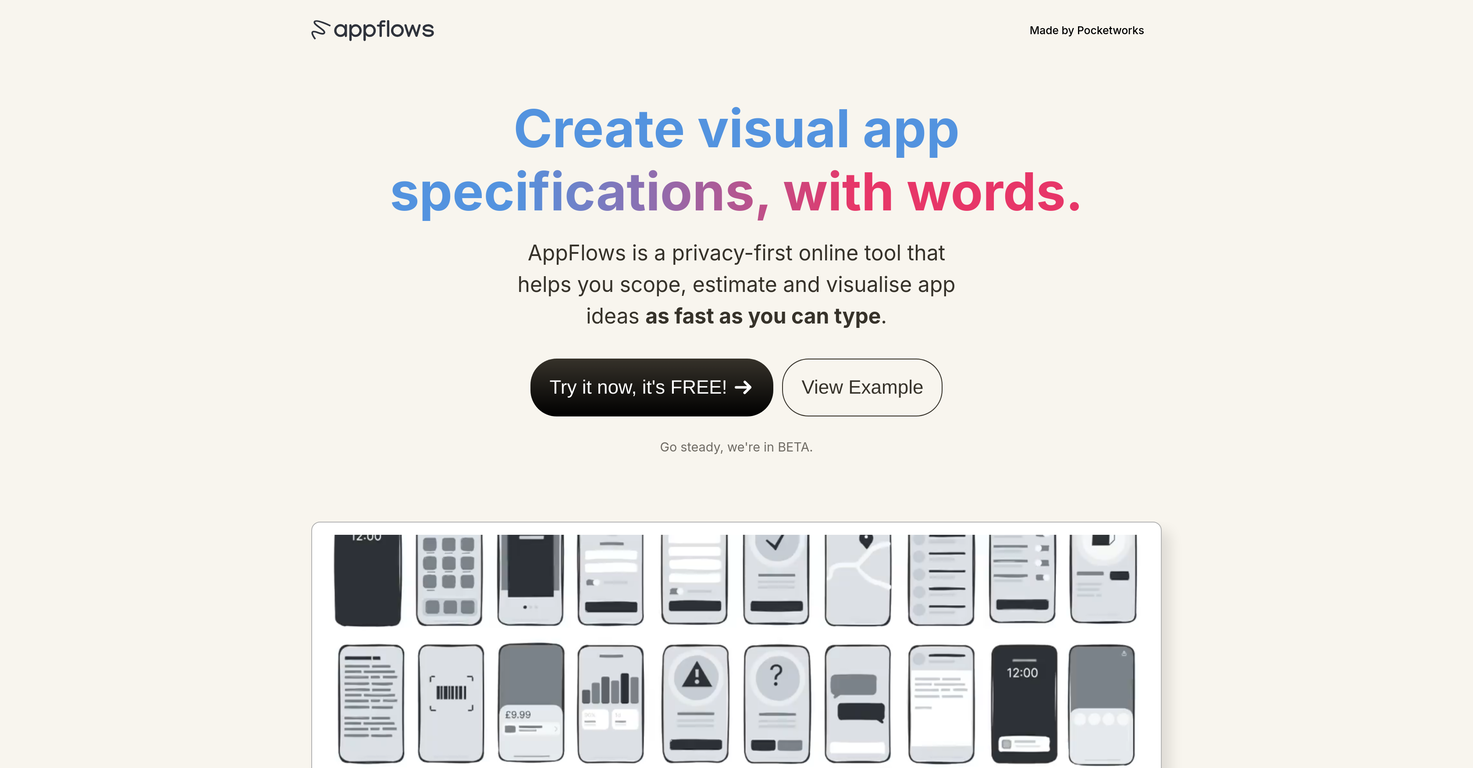 AppFlows screenshot