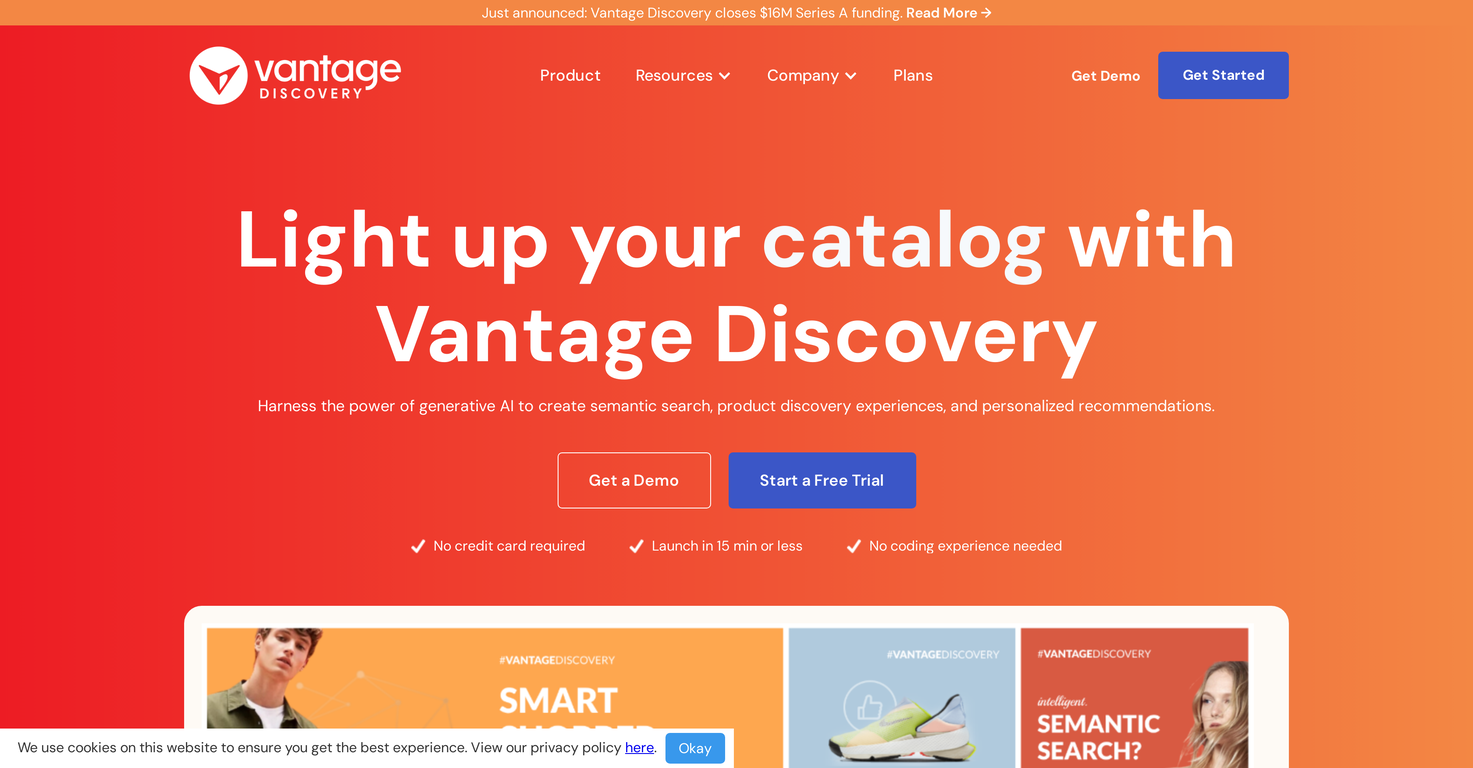Vantage Discovery screenshot