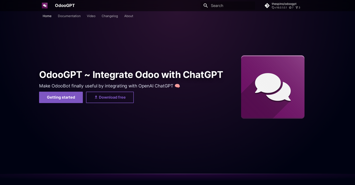 OdooGPT screenshot